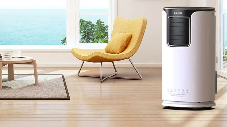 The Colzer 14,000 BTUS Portable Air Conditioner.