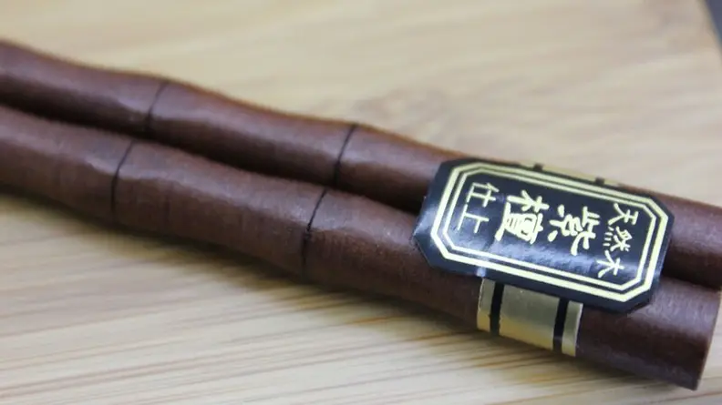 Reusable luxury chopstick set