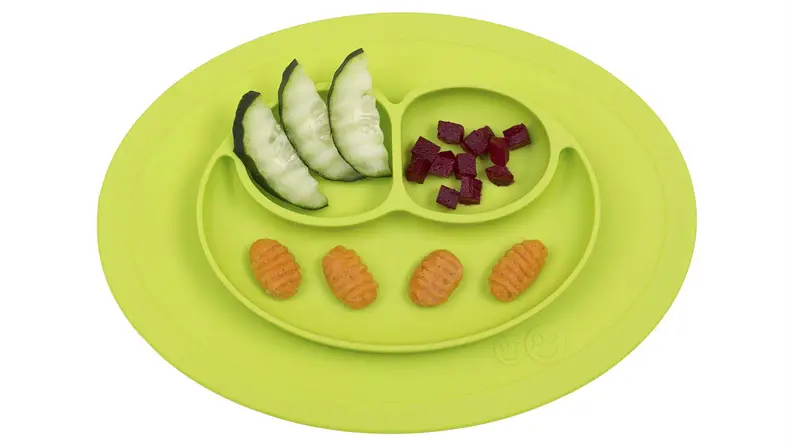 Silicone placemat and plate