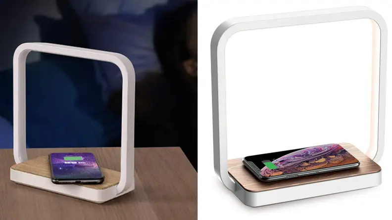 beside wireless charger