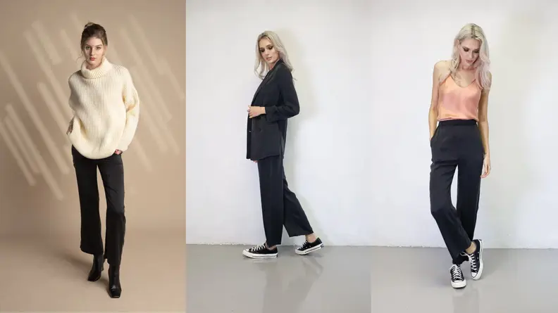 silk pants
