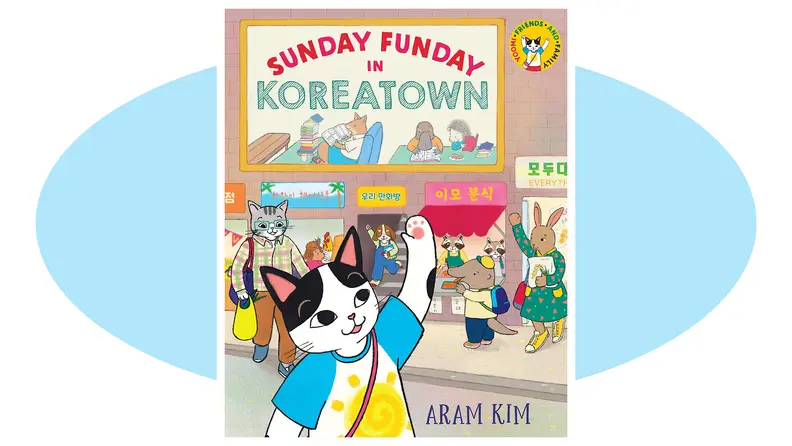 The cover art of Sunday Funday in Koreatown.