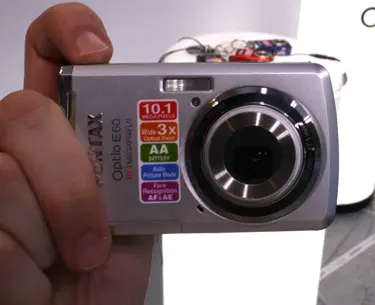 Pentax Optio E60 First Impressions Digital Camera Review - Reviewed