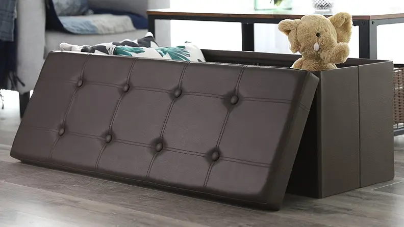 SONGMICS Storage Bench