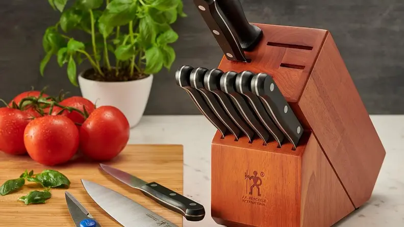 Henckels is well-known for its high-quality knives.