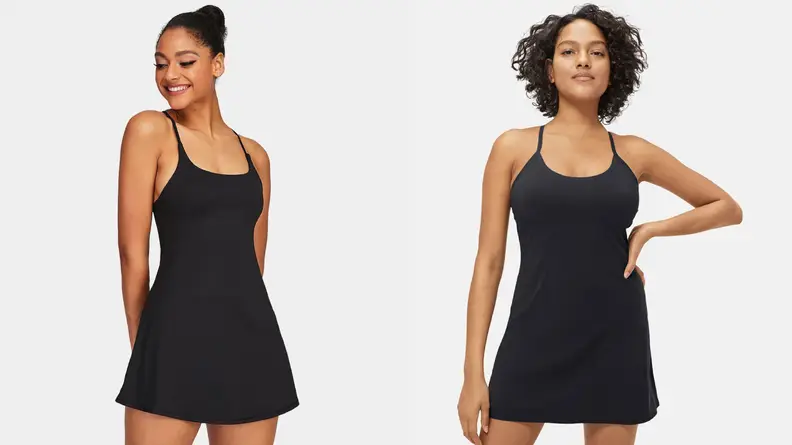Halara exercise dress vs. Outdoor Voices exercise dress