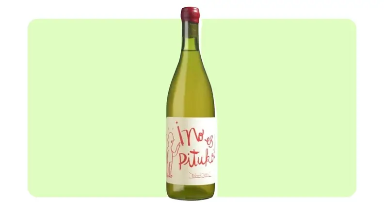 Product shot of wine bottle from Echeverria.