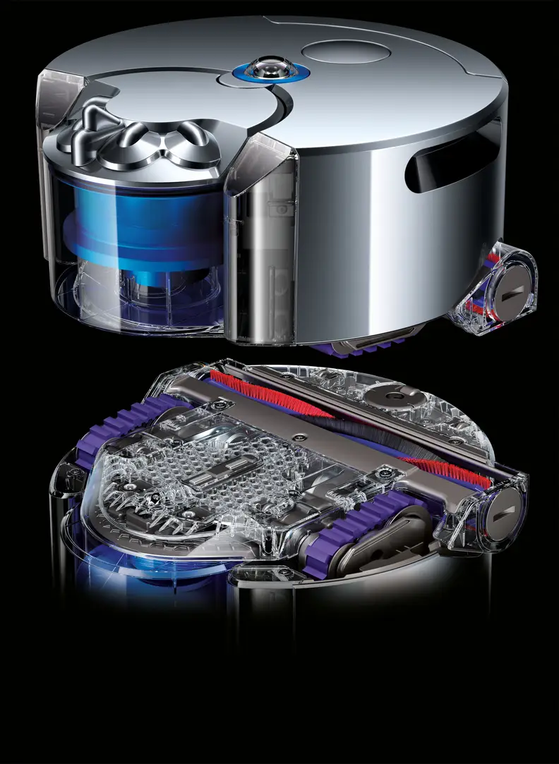 Dyson 360 Eye Robot Vacuum interior shot