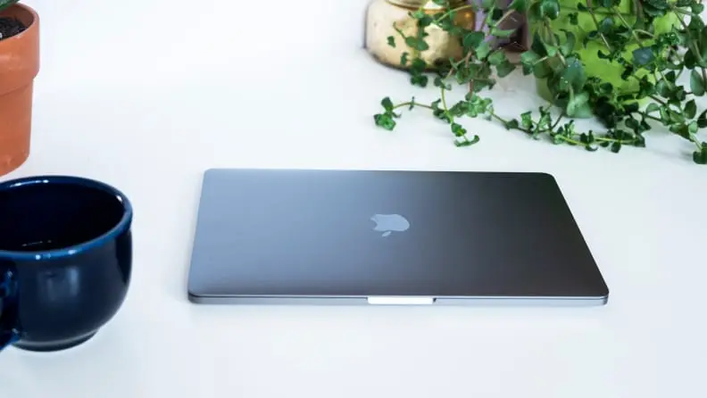 Head-on shot of the MacBook Pro 13