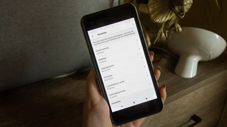 Google Routines