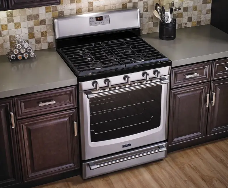 Maytag MGR8700DS 5 burner convection gas range