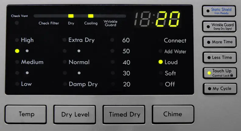 The Kenmore 81383 is as customizable as any other higher-end dishwasher we've seen, but its actual set of extra features is pretty slim.