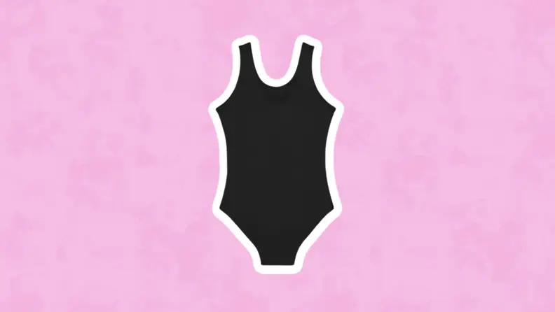 black leotard