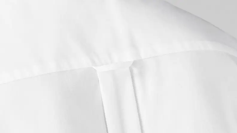 taffeta shirt dress 3/4 Sleeve Button Front Taffeta Shirt Gown