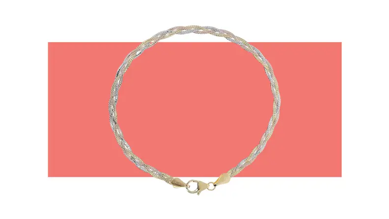 thin gold bracelet