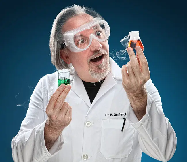 These beaker shaped shot glasses are a great gift for science lovers.