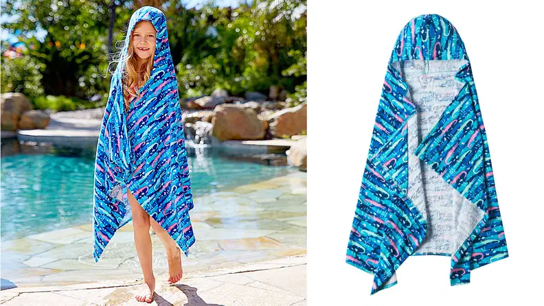 UVSkinz Kids Hooded Beach Towel