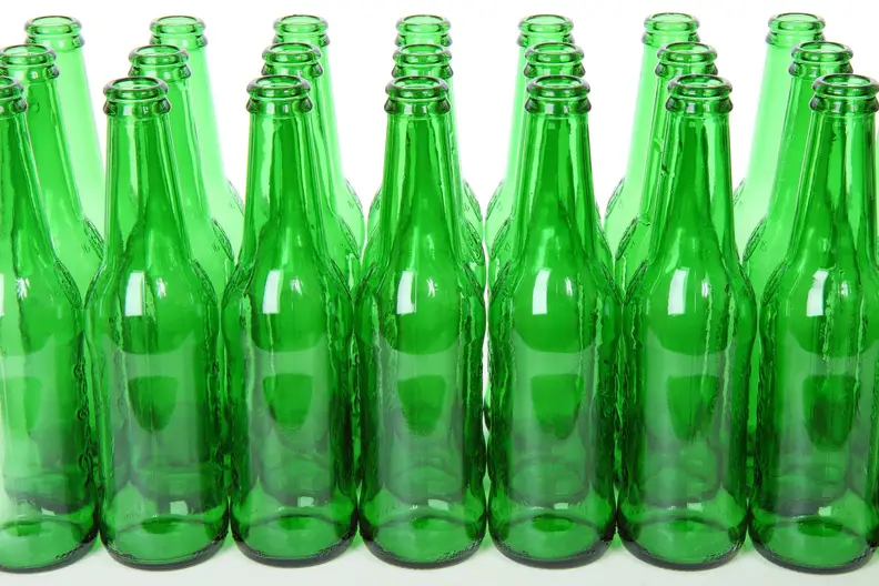 Green Beer Bottles