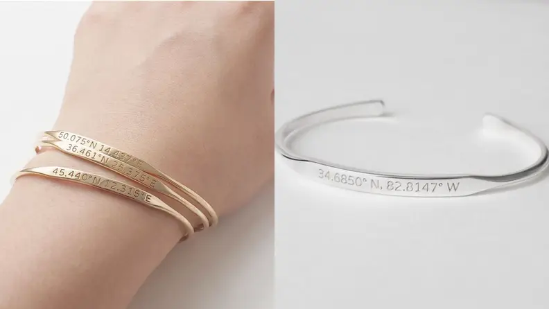For the sentimental mom: Grace Personalized bracelet