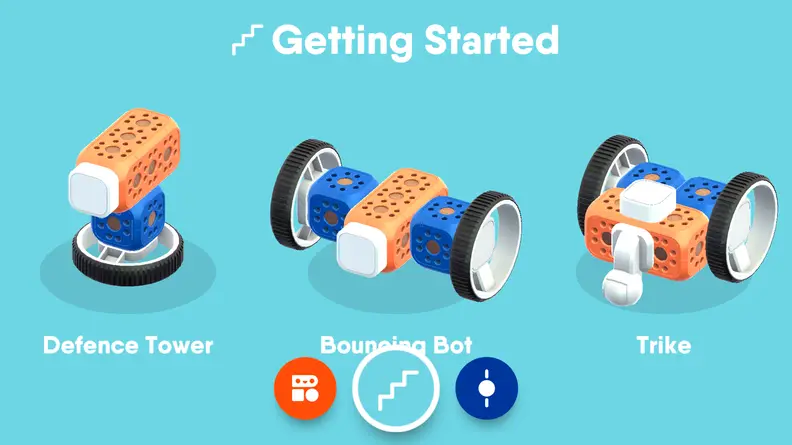All three Robo Wunderkind apps come with built-in projects your kid can work on if they're not confident enough to strike out on their own just yet.