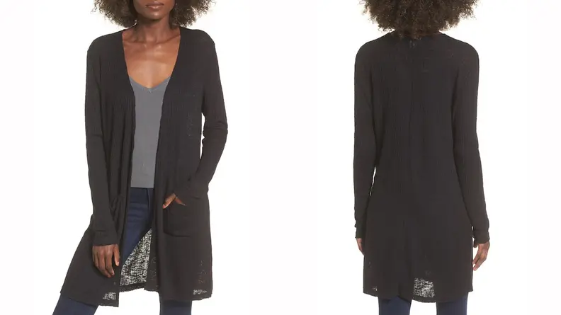 BP. Ribbed Knit Cardigan