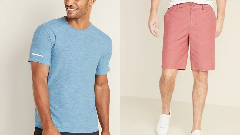 Old Navy men's shopping
