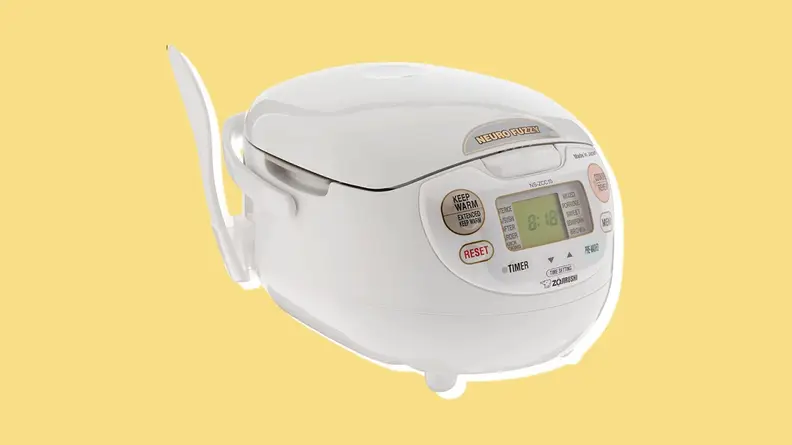 Product shot of the Zojirushi NS-ZCC10 rice cooker.