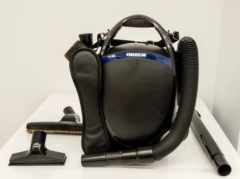 To clean curtains and couches, Oreck suggests you also purchase the Ultimate Handheld, an additional $150 if purchased separately or $100 when bundled with the Elevate.