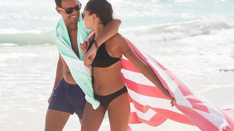 Microfiber beach towel