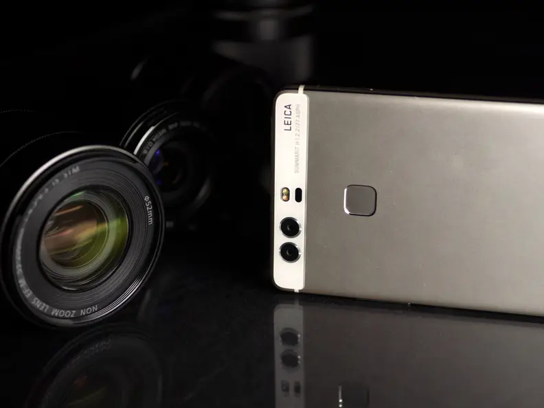 Huawei P9 dual cameras
