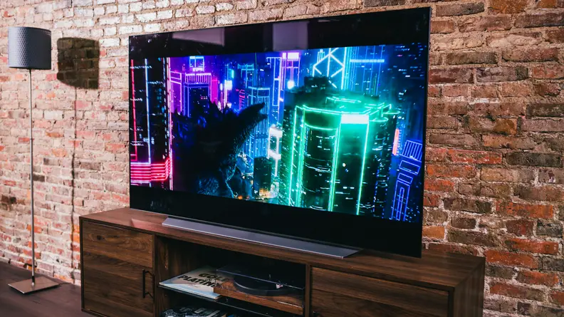 4K, HDR content being displayed on the LG C1 OLED