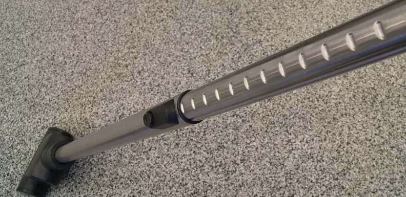 Some vacuums have an extension wand built right into the handle.