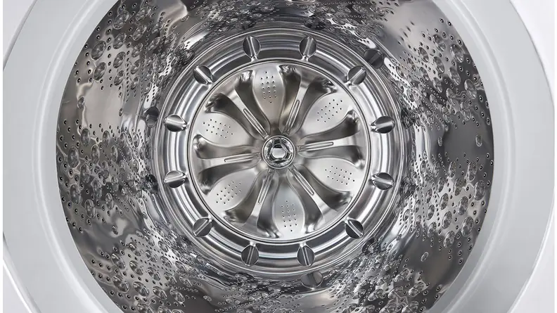 The WT7800CW's massive drum can conquer even the tallest laundry mountain.