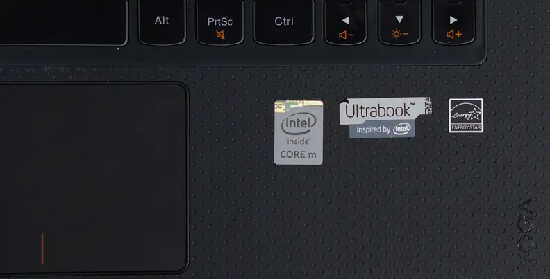 The Core M processor doesn't use a fan so the laptop can be slimmed down even more than usual.