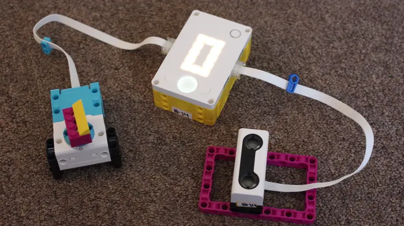The LEGO Spike Prime app gets both kids and teachers up and running on how to use the hub and the sensors with a few introductory exercises.