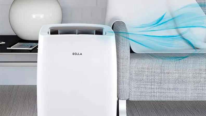 The DELLA 12000 BTU Portable Air Conditioner.