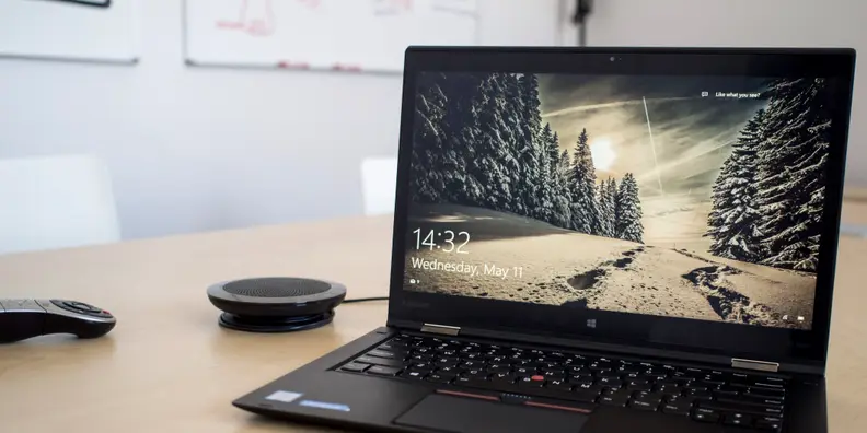 ThinkPad X1 Yoga Laptop Mode