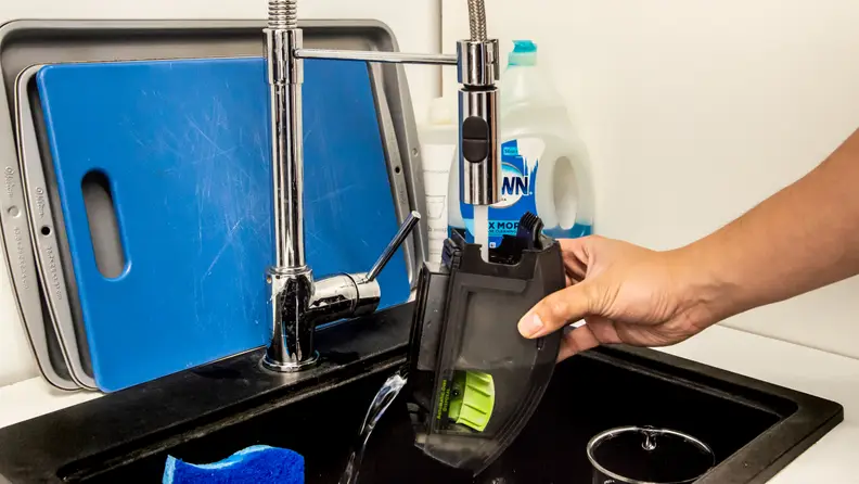 Consumers asked for it and iRobot listened. The bin is now washable.