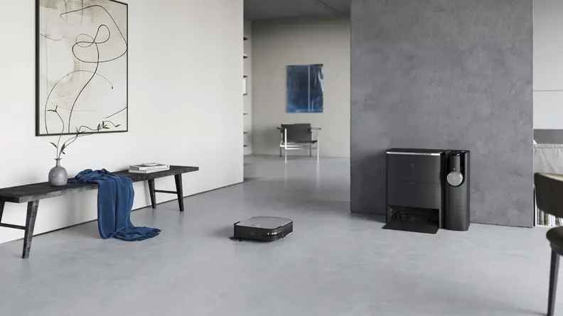 The Ecovacs X2 Combo cleaning a floor
