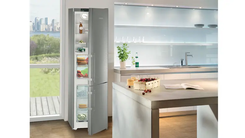 A column refrigerator