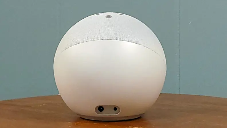 Back view of Echo ports and buttons