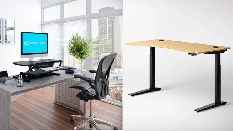 standing desks from VersaDesk and Fully
