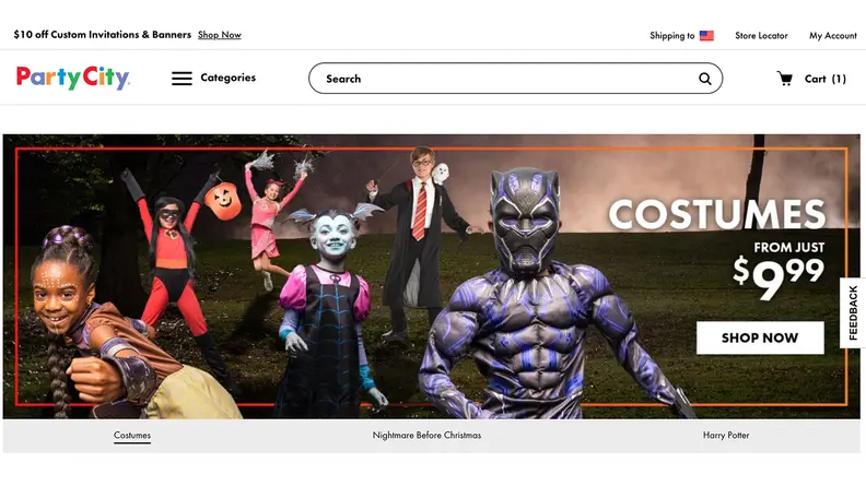 Party City Halloween Shop