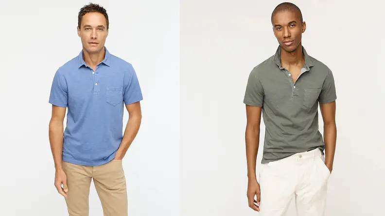 j. crew polo shirts