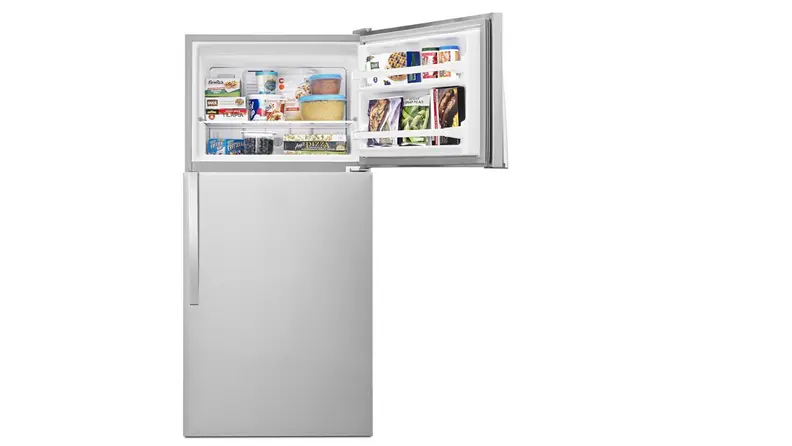 This is our favorite stainless steel fridge that's under $1,000.