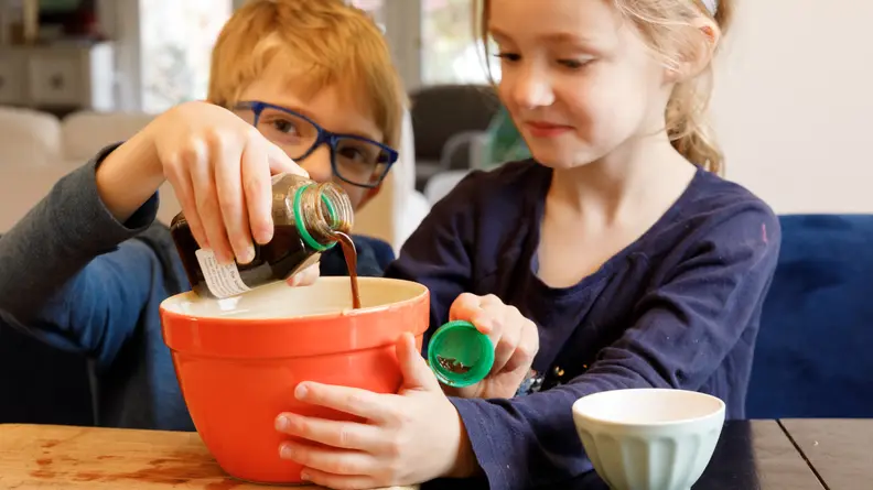 Let the kids do the cooking.