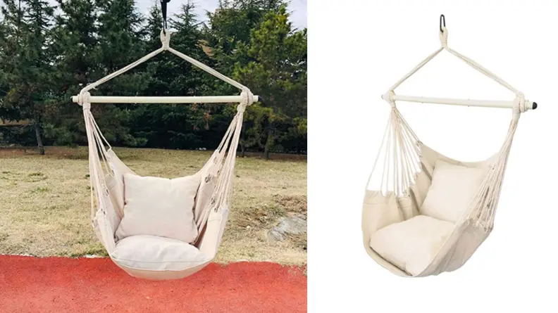 Hammock chair.