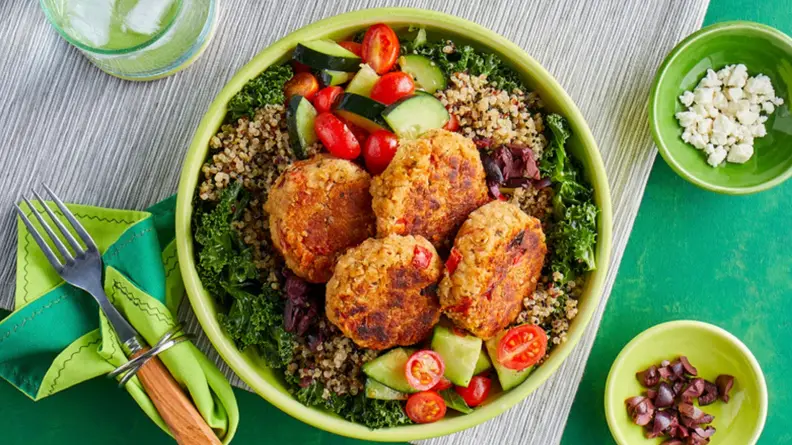Green Chef's Mediterranean Veggie Bowl.