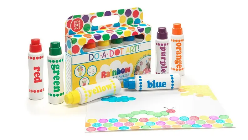 Do a Dot Art markers.