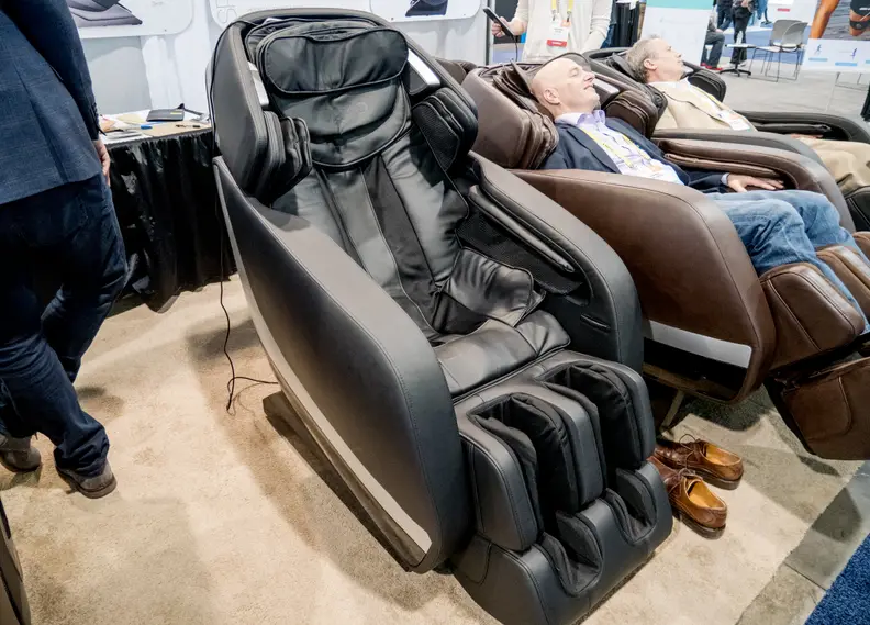 The Adako massage chair focused on my lower body, for better and worse.